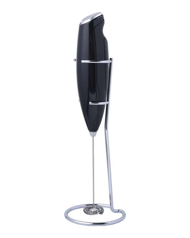Handheld milk frother that can be carried around