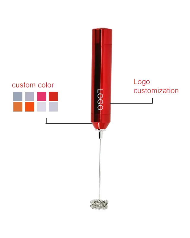 Custom LOGO Stainless Steel Coffee Mixer Frother Milk